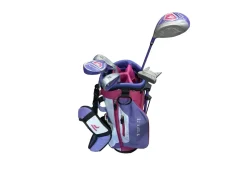 Used Top Flite JR GIRLS 6-PIECE SET Jr Club Set RH 6 Piece