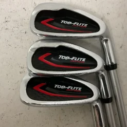 Used Top Flite JR SET 9-12 Jr Package Set RH Grey And Red 7 Piece
