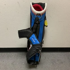 Used Top Flite Jr Stand Bag Black/Royal/Red