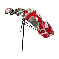 Used Top Flite JUNIOR RED SET Mens Package Set RH Red 7 Piece