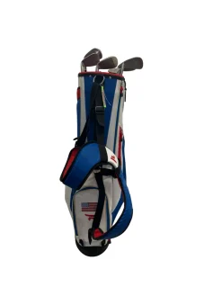 Used Top Flite Mens Golf Package Set RH White 6-Piece