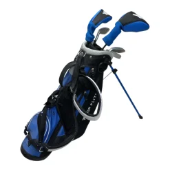 Used Top Flite Mens Package Set Right Hand Royal Blue 6 Piece