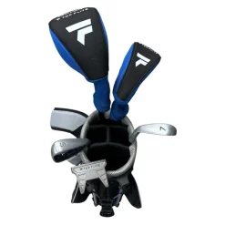 Used Top Flite Mens Package Set Right Hand Royal Blue 6 Piece