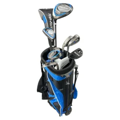 Used Top Flite PACKAGE SET Mens Package Set RH Royal Blue 9 Piece