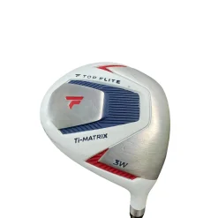 Used Top Flite 9 PC GOLF SET Mens Complete Set RH 9 Piece
