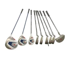 Used Top Flite 9 PC GOLF SET Mens Complete Set RH 9 Piece