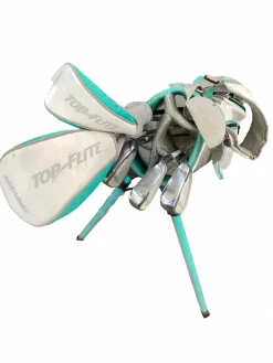 Used Top Flite 9 PC SET Jr Club Set RH 9 Piece