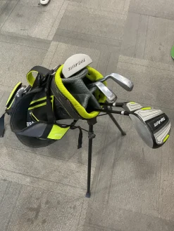 Used Top Flite 6 PIECE JUNIOR SET 5-9YRS Jr Package Set RH Neon Green 6 Piece