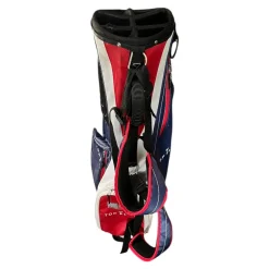 Used Top Flite STAND BAG Mens Stand Bag White/Red/Navy