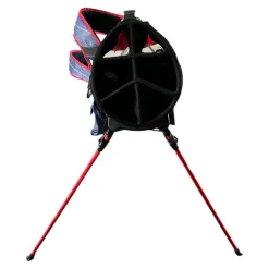 Used Top Flite STAND BAG Mens Stand Bag White/Red/Navy