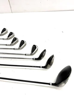 Used Top Flite TI MATRIX Mens Package Set RH Black 8 Piece