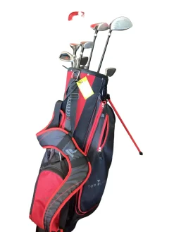 Used Top Flite TI MATRIX Mens Package Set RH Red 11 Piece
