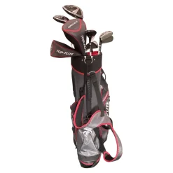 Used Top Flite TOP FLIGHT STAINLESS 11 PIECE PKG Mens Package Set RH Black 11 Piece