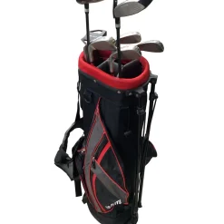 Used Top Flite TOP FLITE 8 PIECE Mens Package Set RH Black And Red 8 Piece