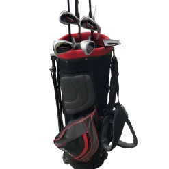 Used Top Flite TOP FLITE 8 PIECE Mens Package Set RH Black And Red 8 Piece