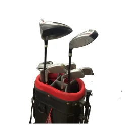 Used Top Flite TOP FLITE 8 PIECE Mens Package Set RH Black And Red 8 Piece