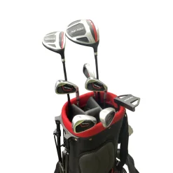 Used Top Flite TOP FLITE 8 PIECE Mens Package Set RH Black And Red 8 Piece