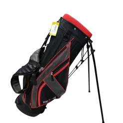 Used Top Flite 4 WAY Mens Golf Stand Bag Red