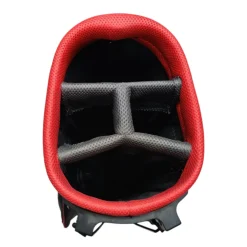 Used Top Flite 4 WAY Mens Golf Stand Bag Red