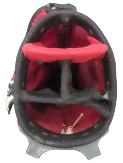 Used Tour Edge BAG Jr Stand Bag Red And Black