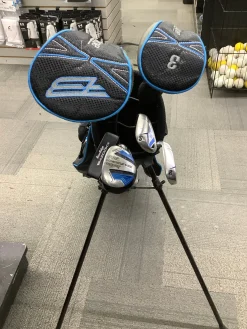 Used Tour Edge BAZOOKA AGES 11-14 Jr Package Set RH Royal Blue 8 Piece