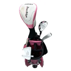 Used Tour Edge BAZOOKA Jr Package Set Right Hand Pink 5 Piece