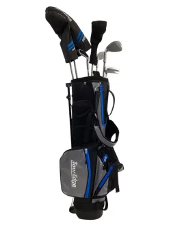 Used Tour Edge HL-J Junior Package Set Right Hand Royal Blue 8 Piece