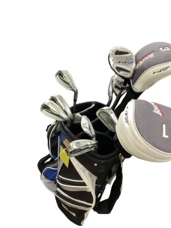Used Tour Edge HP7 Mens Package Set RH Navy Blue 12 Piece