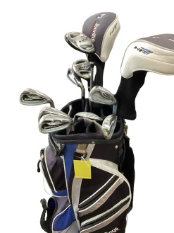Used Tour Edge HP7 Mens Package Set RH Navy Blue 12 Piece