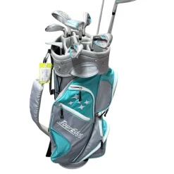 Used Tour Edge LADY EDGE Womens Package Set LH Grey 16 Piece