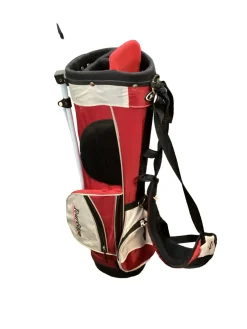Used Tour Edge RED AND BLACK STAND BAG Jr Stand Bag Red