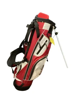 Used Tour Edge RED AND BLACK STAND BAG Jr Stand Bag Red
