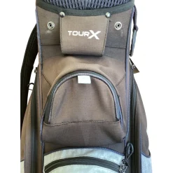 Used Tour X BAG CART TOUR X Mens Cart Bag Brown