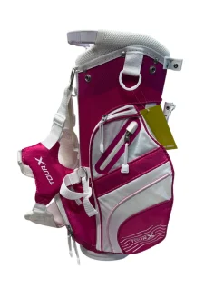 Used Tour X JR GOLF BAG Jr Stand Bag Pink