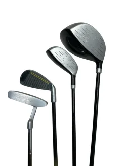 Used Tour X JR LH GOLF SET Jr Package Set LH Black And Yellow 4 Piece