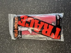 Used Trace 14000 FH Shin Guards Red 10"