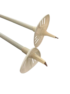 Used TRAK POLES Womens DH Ski Pole White 115 cm / 46 in