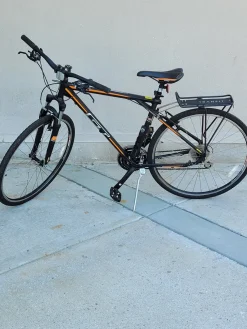 Used TRANSEO 4.0 Mountain Bike Mens Black 53-57cm - 21-22" - XL Frame