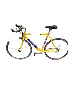 Used Trek 2200 ALPHA SERIES Road Bike Mens Yellow 56-58cm - LG Frame