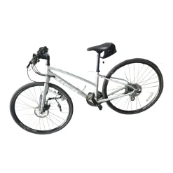 Used Trek 2021 FX2 HYBRID BIKE Hybrid/City Bike Mens Silver 51-53cm - SM Mens Frame
