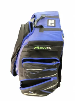 Used Tron X ROLLER BAG Jr Hockey Wheeled Goalie Royal Blue