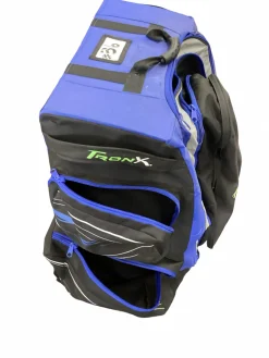 Used Tron X ROLLER BAG Jr Hockey Wheeled Goalie Royal Blue