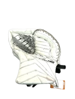 Used True CATALYST 7X3 CATCHER Senior Goalie Catcher White