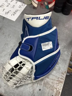Used True CATALYST 7X3 Senior Goalie Catcher Royal Blue