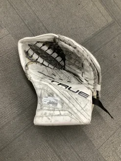 Used True LEFEVRE 600 Senior Goalie Catcher White