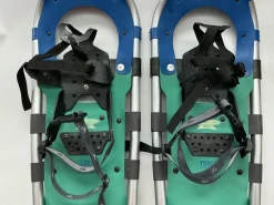 Used Tubbs Snowshoes Mens Royal Blue And Lime Green 30
