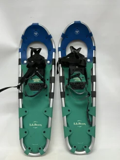 Used Tubbs Snowshoes Mens Royal Blue And Lime Green 30