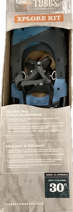 Used Tubbs Snowshoes Mens Royal Blue 30"