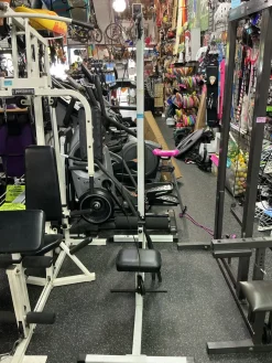 Used Tuff Stuff LAT PULL DOWN MACHINE Home Gym No Plates
