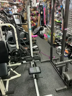 Used Tuff Stuff LAT PULL DOWN MACHINE Home Gym No Plates